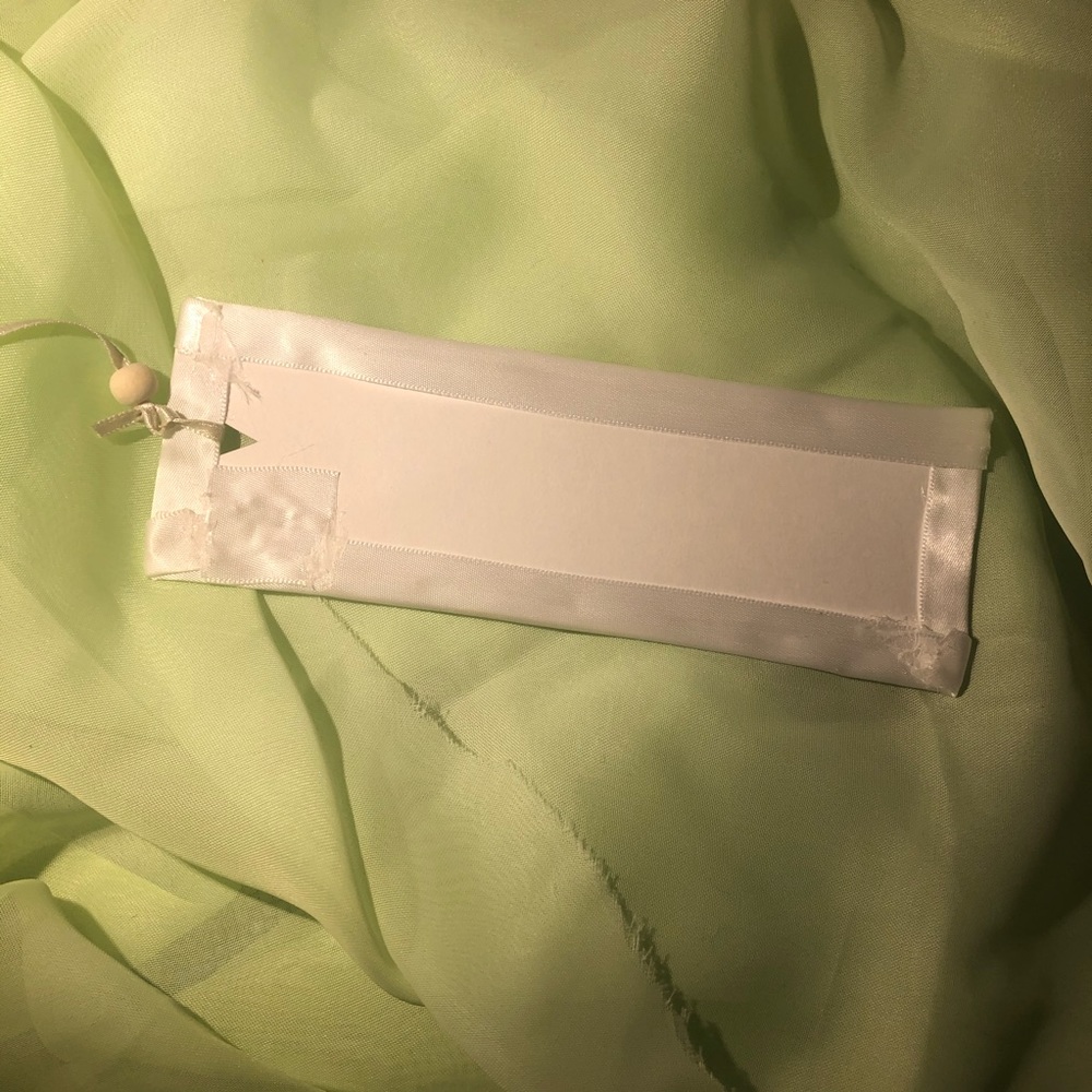 Watercolor Roses Bookmark w Teddy Bear Head Charm - Picture 5 of 5